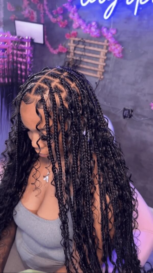 African Baaddie Braids