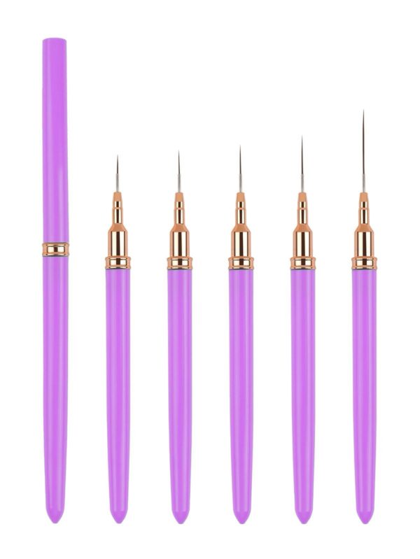 Pinceles de diseño de uñas